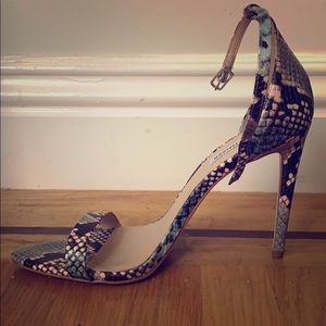 Steve Madden Snake Skin Heels